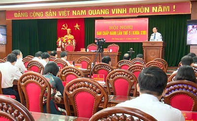 Hội nghị lần thứ 5 Ban Chấp hành Đảng bộ tỉnh 